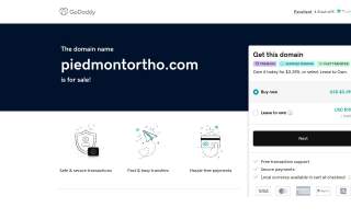 Piedmont Orthopedics | OrthoAtlanta website