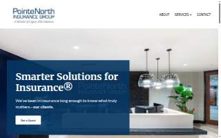 PointeNorth Insurance Group website