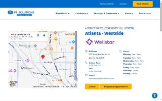 PT Solutions of West Atlanta website