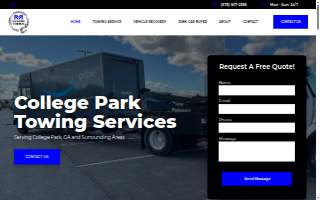 R & R Transport And Towing website