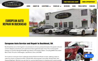 Rocco's European Garage - Buckhead website