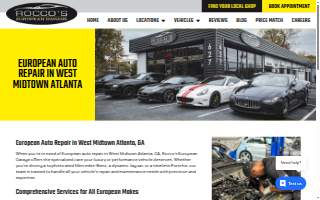 Rocco's European Garage - Midtown website