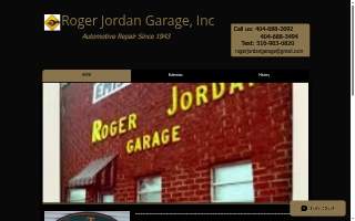 Roger Jordan Garage, Inc. website