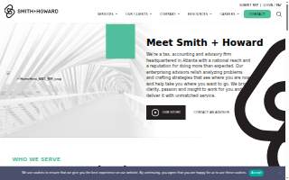 Smith + Howard website