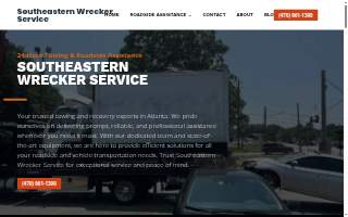 Southeastern Wrecker Service LLC website