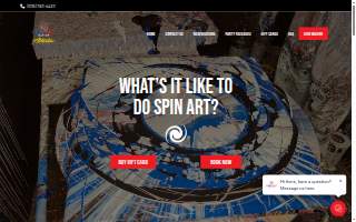 Spin Art Splatter Paint, Rage Room & Game Show (Atlanta) website
