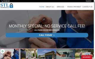 STL Locksmith LLC website
