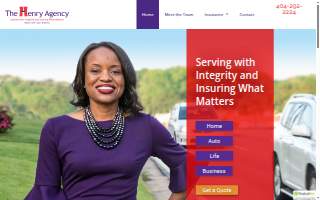 The Henry Agency, Inc. website