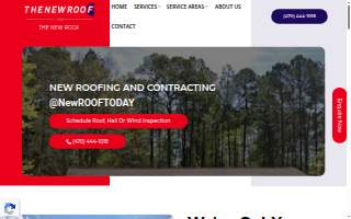 The New Roof website