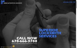 Urban Automotive Locksmith website