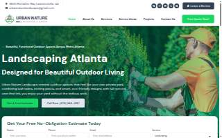 Urban Nature Landscape website