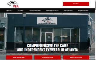 VEA Eye Health Professionals website