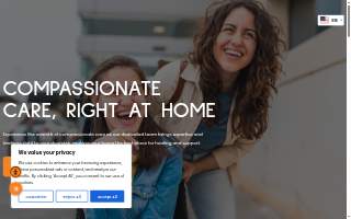 World Of Love Home Care website