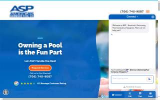 ASP - America's Swimming Pool Company of Augusta website