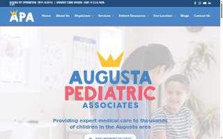 Augusta Pediatric Associates website