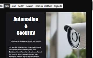 Automation & Security website