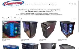 Computer Exchange website