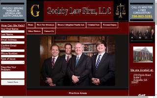 Goolsby Law Firm LLC website