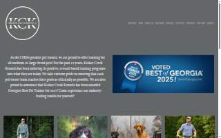 Kiokee Creek Kennels website