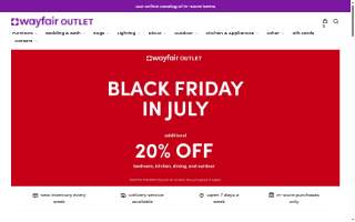 Wayfair Outlet Augusta website