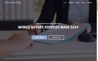 24 Hour Mobile Notary of Brookhaven website