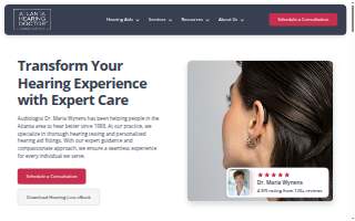 Atlanta Hearing Doctor of Brookhaven website