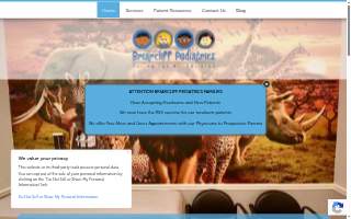 Briarcliff Pediatrics website