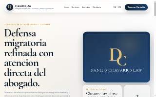 Chavarro Law Firm, LLC website