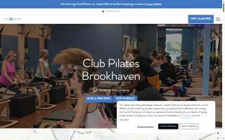 Club Pilates of Brookhaven website