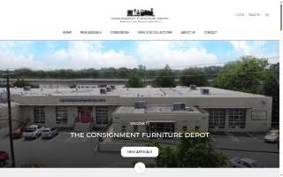 Consignment Furniture Depot website