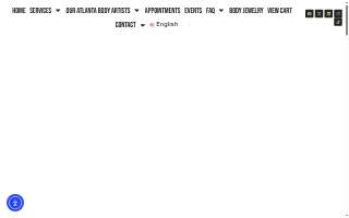 Iron Palm Tattoos & Body Piercing Atlanta of Brookhaven website