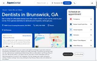 Aspen Dental - Brunswick website