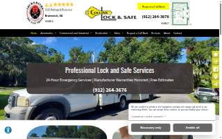 Collins Lock & Safe website