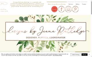 Designs By Jeana Rutledge website