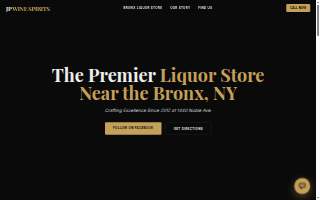 JP's Wine & Spirits website