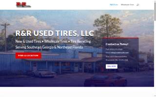 R & R Tire website