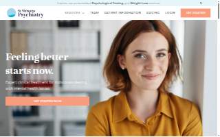St. Simons Psychiatry website