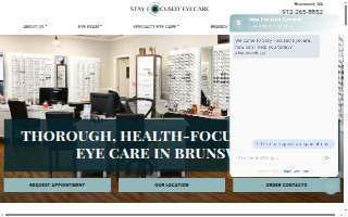 Stay Focused Eyecare website