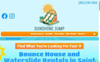 Sunshine Jump website