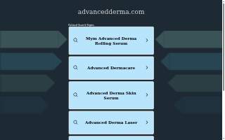 Advanced Dermatology and Cosmetic Surgery website