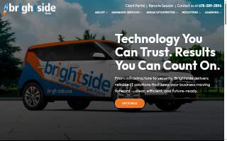 Brightside IT Solutions website