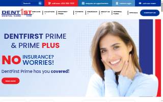 DentFirst Dental Care Buford website