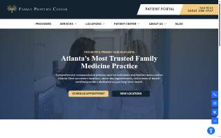 Family Practice Center, PC website