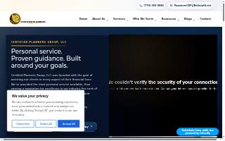 Frank Passmore, Certified Financial Fiduciary website