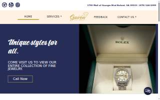 Guven Fine Jewelry website