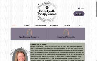 Motor Mouth Therapy Services of Buford website