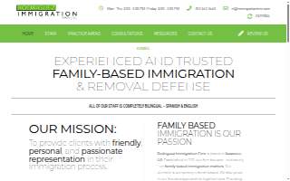 Rodriguez Immigration Firm, LLC website
