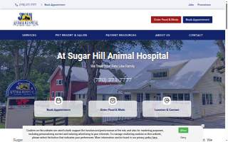 Sugar Hill Animal Hospital of Buford website
