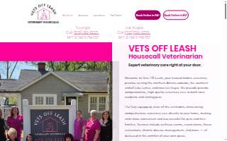 Vets Off Leash - Mobile Veterinary Clinic of Buford website