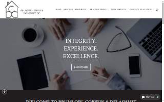 Brumlow, Corwin & Delashmit, P.C. website